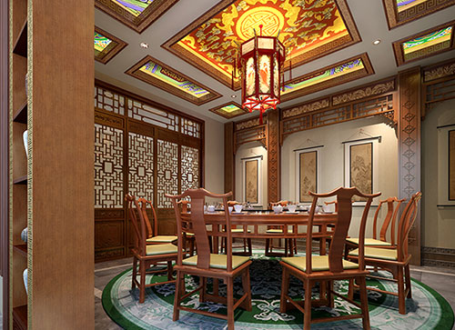 衡南中式古典风格家居装修设计效果图